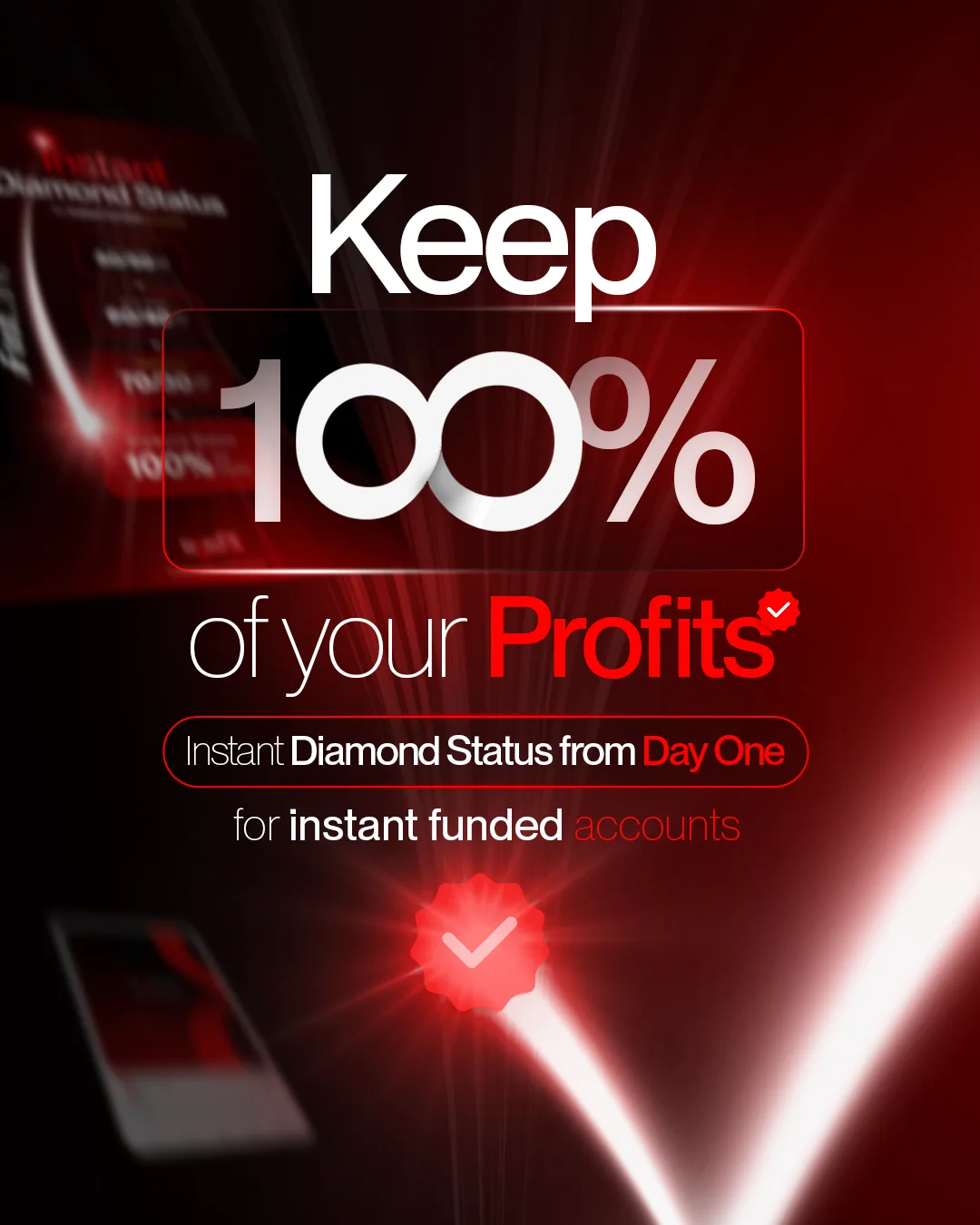 Keep 100% of your profits