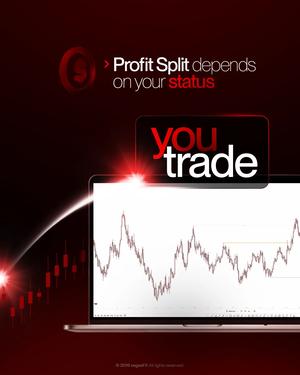 Profit split depends on your status